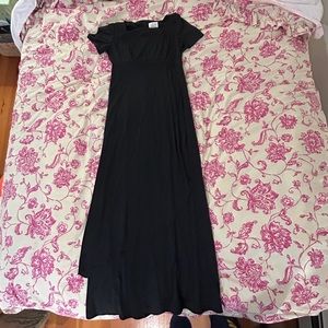 Stage Accents Performance Apparel Long Black Dress